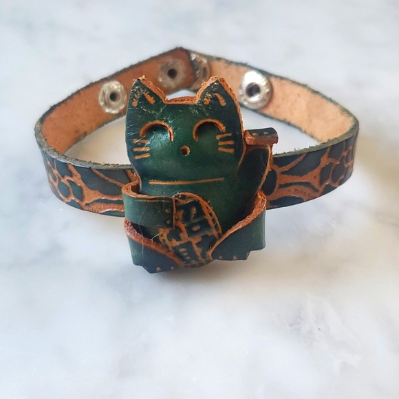 Jewelry - Adorable Handmade  Cat Bracelet